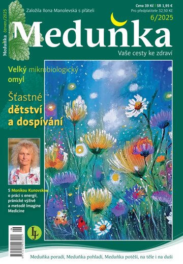 Obálka e-magazínu Meduňka 6/2025
