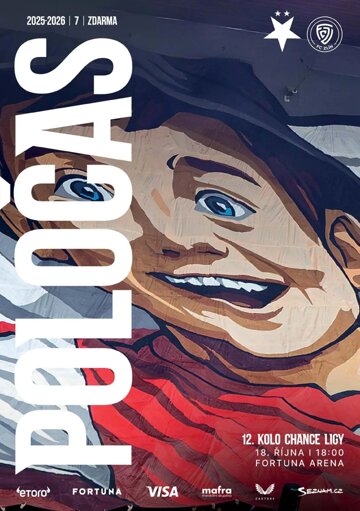 Obálka e-magazínu Poločas 26/2025č.7 Slavia – Zlin