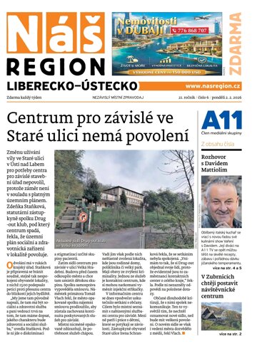 Obálka e-magazínu Náš Region - Ústecko 6/2026