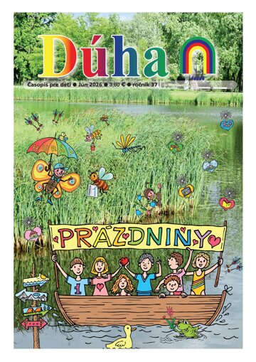 Obálka e-magazínu Dúha jún26/2025