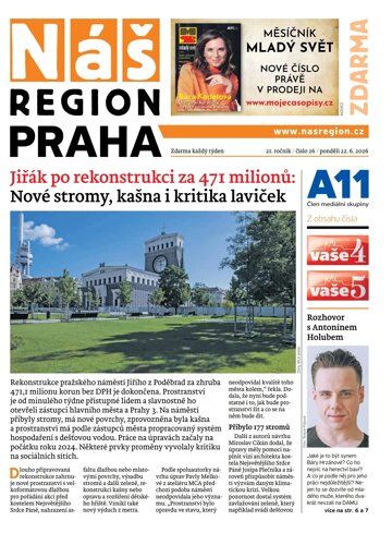 Obálka e-magazínu Náš Region - Praha 26/2026