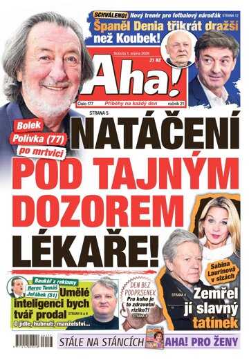 Obálka e-magazínu AHA! 1.8.2026