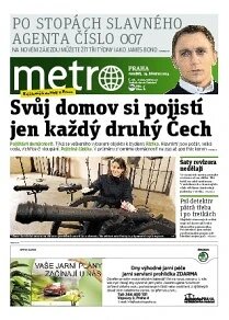 Obálka e-magazínu deník METRO 24.3.2014