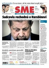 Obálka e-magazínu SME 19.5.2014