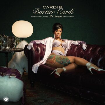 Obálka uvítací melodie Bartier Cardi (feat. 21 Savage)