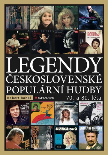 Obálka knihy Legendy československé populární hudby