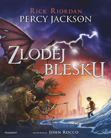 Obálka knihy Percy Jackson - Zloděj blesku (ilustrované vydání)