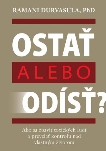 Obálka knihy Ostať alebo odísť?