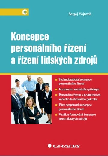 Obálka knihy Koncepce personálního řízení a řízení lidských zdrojů