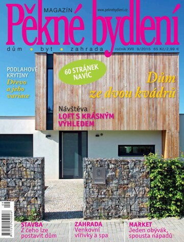 Obálka e-magazínu Pěkné bydlení 9/2015