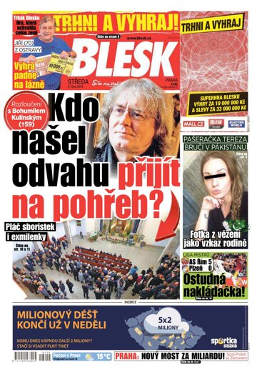 Obálka e-magazínu Blesk 3.10.2018