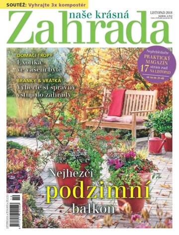 Obálka e-magazínu Naše krásná zahrada 11/2018