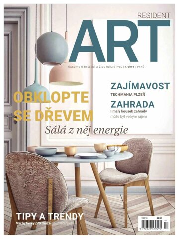 Obálka e-magazínu Resident ART jaro/léto 2019