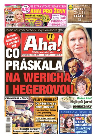 Obálka e-magazínu AHA! 25.5.2020