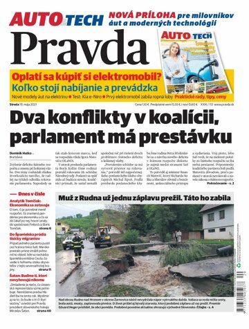 Obálka e-magazínu Pravda 19. 5. 2021