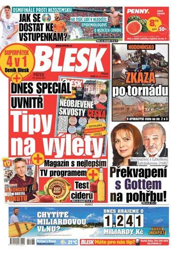 Obálka e-magazínu Blesk 25.6.2021