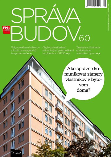 Obálka e-magazínu Správa budov 4/2021