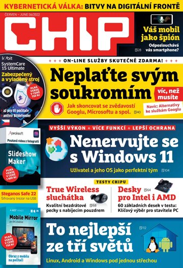 Obálka e-magazínu CHIP 6/2022