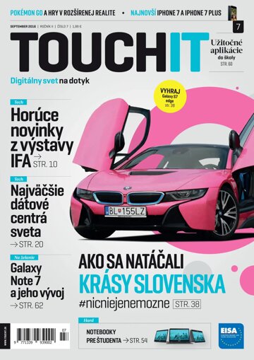 Obálka e-magazínu TouchIT 7/2016