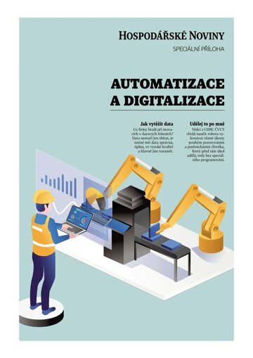 Obálka e-magazínu Hospodářské noviny - příloha 090 - 11.5.2023 Automatizace a digitalizace