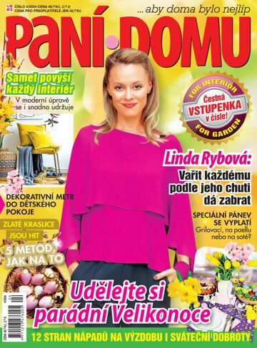 Obálka e-magazínu Paní domu 4/24