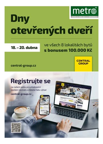 Obálka e-magazínu deník METRO 18.4.2024