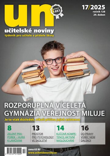 Obálka e-magazínu Učitelské noviny 17/2025