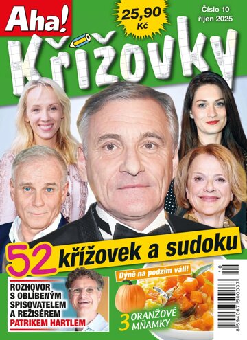 Obálka e-magazínu Aha! křížovky 10/2025