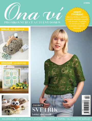 Obálka e-magazínu Ona ví 2/2026