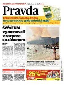 Obálka e-magazínu Pravda 20.8.2012