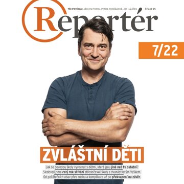 Obálka audioknihy Reportér červenec 2022
