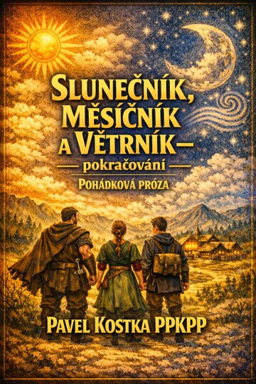Obálka knihy Slunečník, Měsíčník a Větrník – pokračování