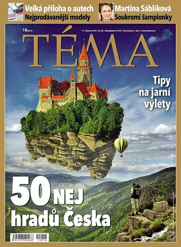 Obálka e-magazínu TÉMA 17.4.2015