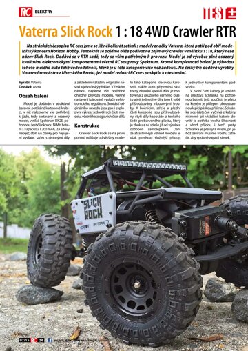 Obálka e-magazínu Vaterra Slick Rock 1:18 4WD Crawler RTR