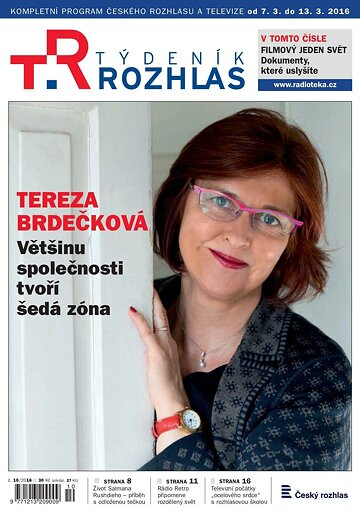 Obálka e-magazínu Týdeník Rozhlas 10/2016