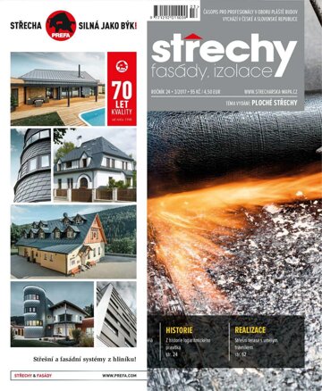 Obálka e-magazínu Střechy-Fasády-Izolace 3/2017