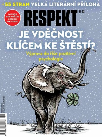 Obálka e-magazínu Respekt 51-52/2018