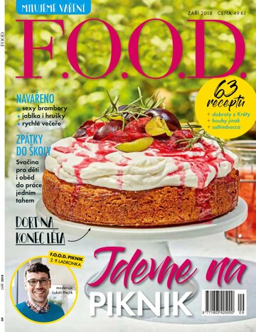 Obálka e-magazínu F.O.O.D 9/2018