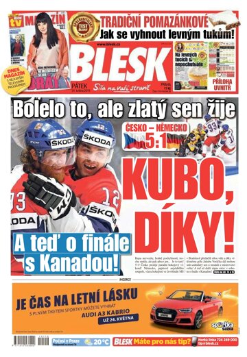 Obálka e-magazínu Blesk 24.5.2019