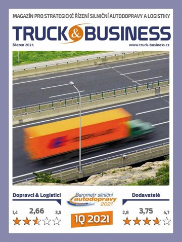 Obálka e-magazínu Ekonom - příloha Ekonom 13 - 25.3.2021 příloha Truck Business
