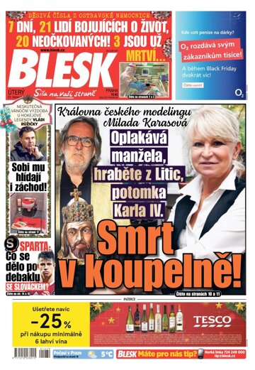 Obálka e-magazínu Blesk 23.11.2021