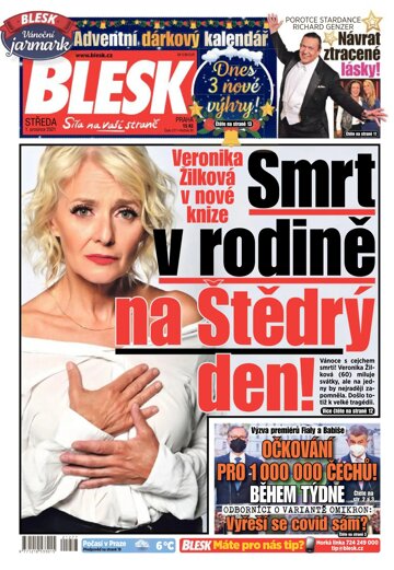 Obálka e-magazínu Blesk 1.12.2021