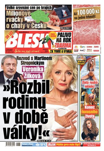 Obálka e-magazínu Blesk 15.3.2022