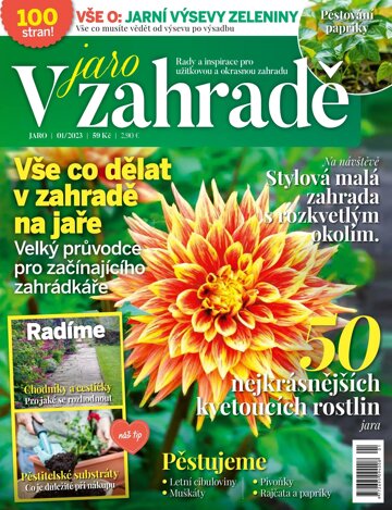 Obálka e-magazínu V zahradě 1/2023