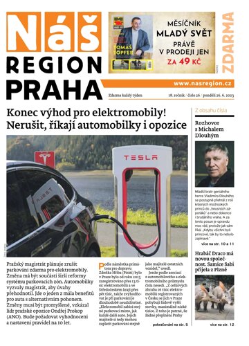 Obálka e-magazínu Náš Region - Praha 26/2023