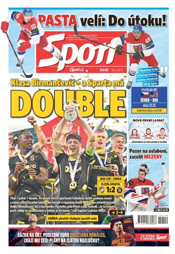 Obálka e-magazínu Sport 23.5.2024