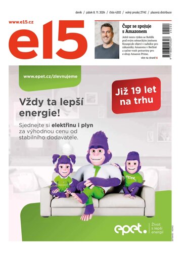 Obálka e-magazínu E15 8.11.2024