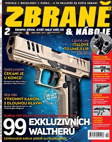 Obálka e-magazínu Zbraně & náboje 2/2026