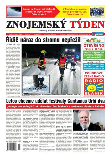 Obálka e-magazínu Znojemský týden 3/2026