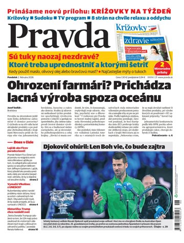 Obálka e-magazínu Pravda 2. 2. 2026